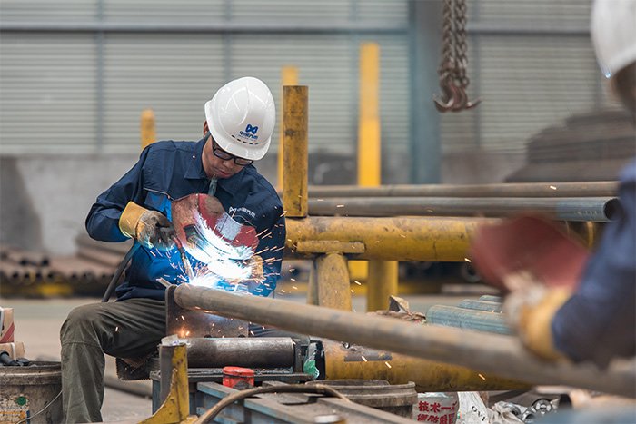济宁网架焊接车间